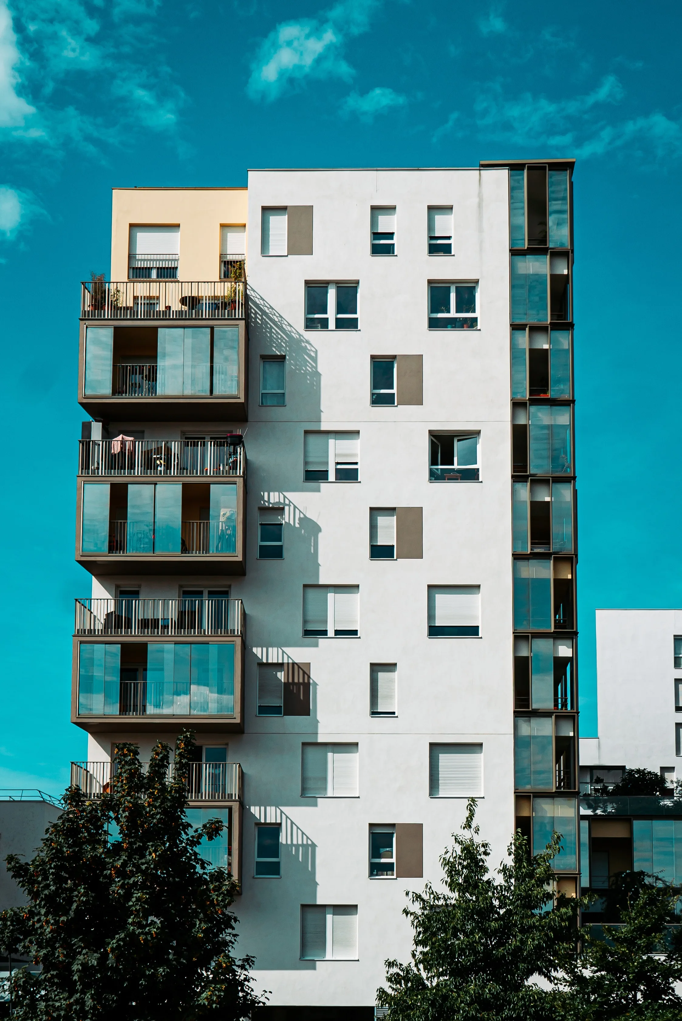 Residential building exterior